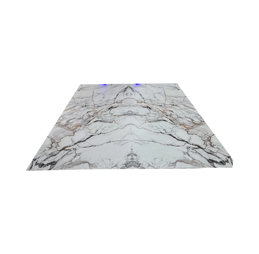 Faux marmeren bladpaneel