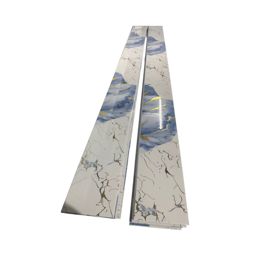 PVC-wandpaneel met houtnerf PVC-plafondwandpaneel voor wanddecoratie